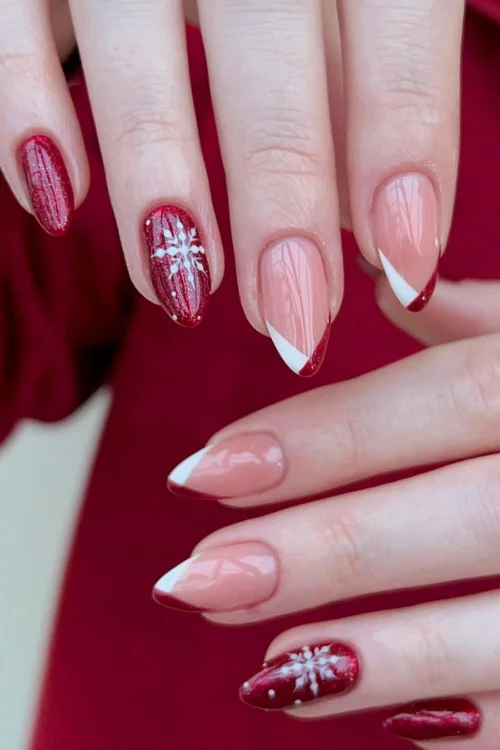 Embrace the Chill with Stunning Snowflake Nail Designs! format,webp - Embrace the Chill with Stunning Snowflake Nail Designs!