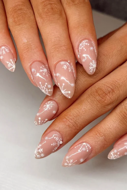 Embrace the Chill with Stunning Snowflake Nail Designs! format,webp - Embrace the Chill with Stunning Snowflake Nail Designs!