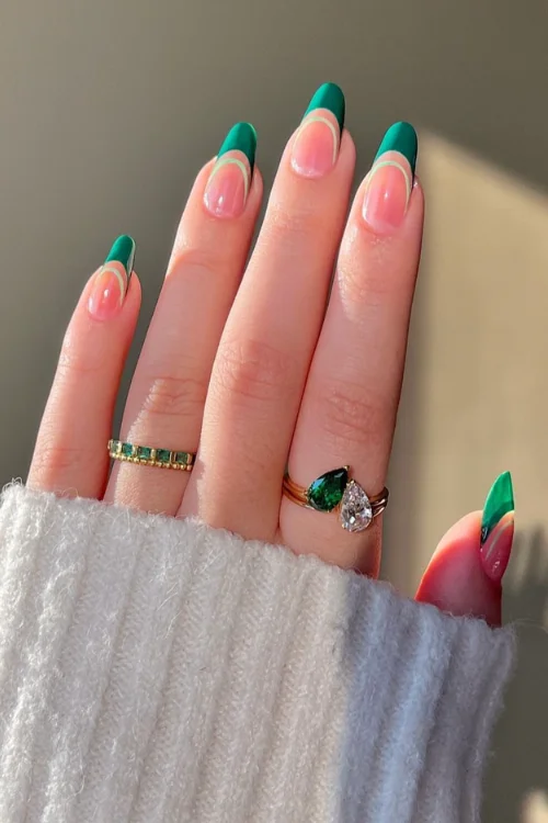 44+ The Epitome of Classy: The Enchanting World of Emerald Green Nails! format,webp - 44+ The Epitome of Classy: The Enchanting World of Emerald Green Nails!