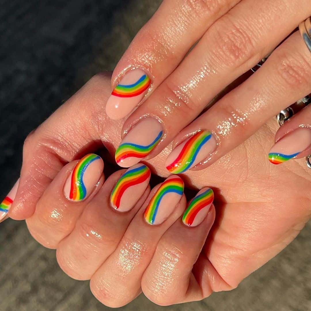 Rainbow Nails for June – NOUMAY LIMITED